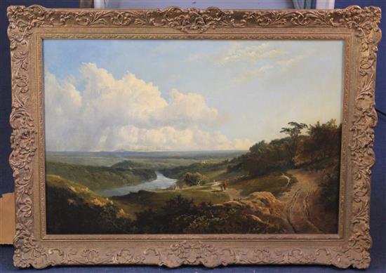 Edmund John Niemann (1813-1876) A Yorkshire Dale, 20 x 30in.